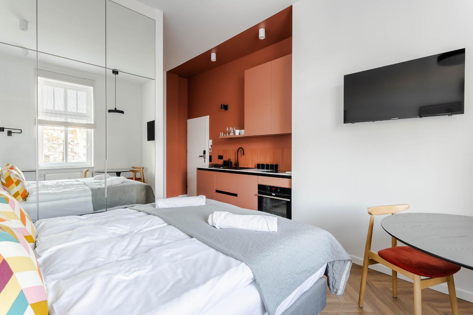 Nowoczesne I Stylowe Studia Very Berry W Poznaniu By Noclegi Renters 外观 照片